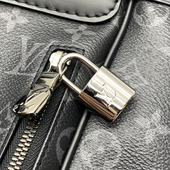 Louis Vuitton Steamer Backpack Rucksack Monogram Eclipse Black - Picture 7 of 7